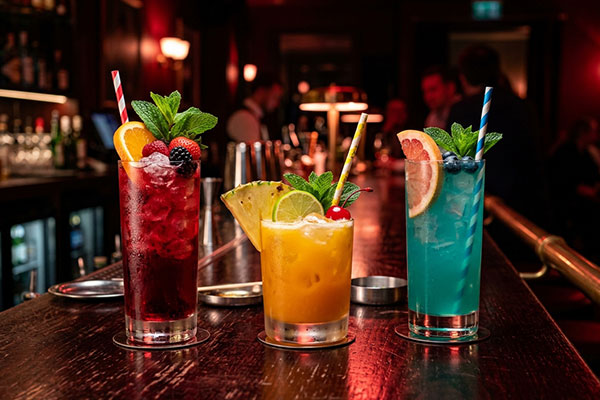 Mocktails at 7Dragon Bar & Lounge Dubai